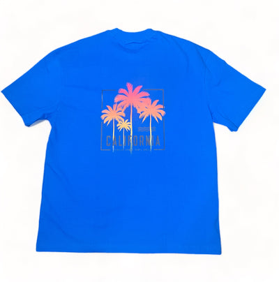 Sunset Palm Over-Sized Tee