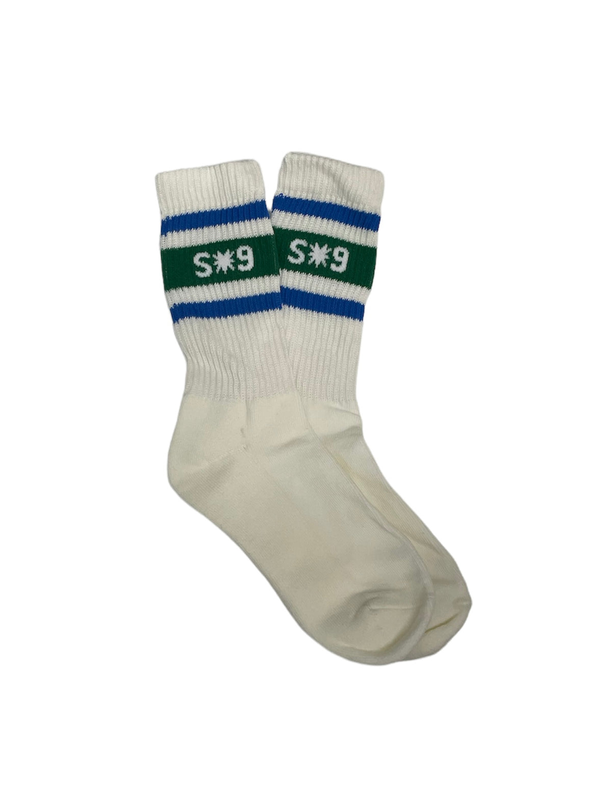 Retro Stripe Crew Sock