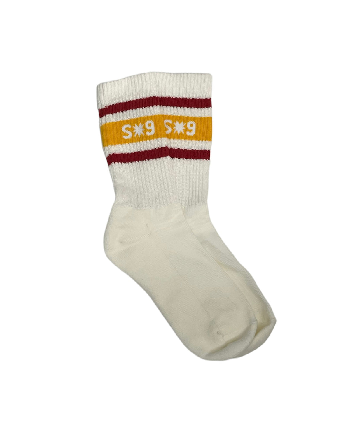 Retro Stripe Crew Sock